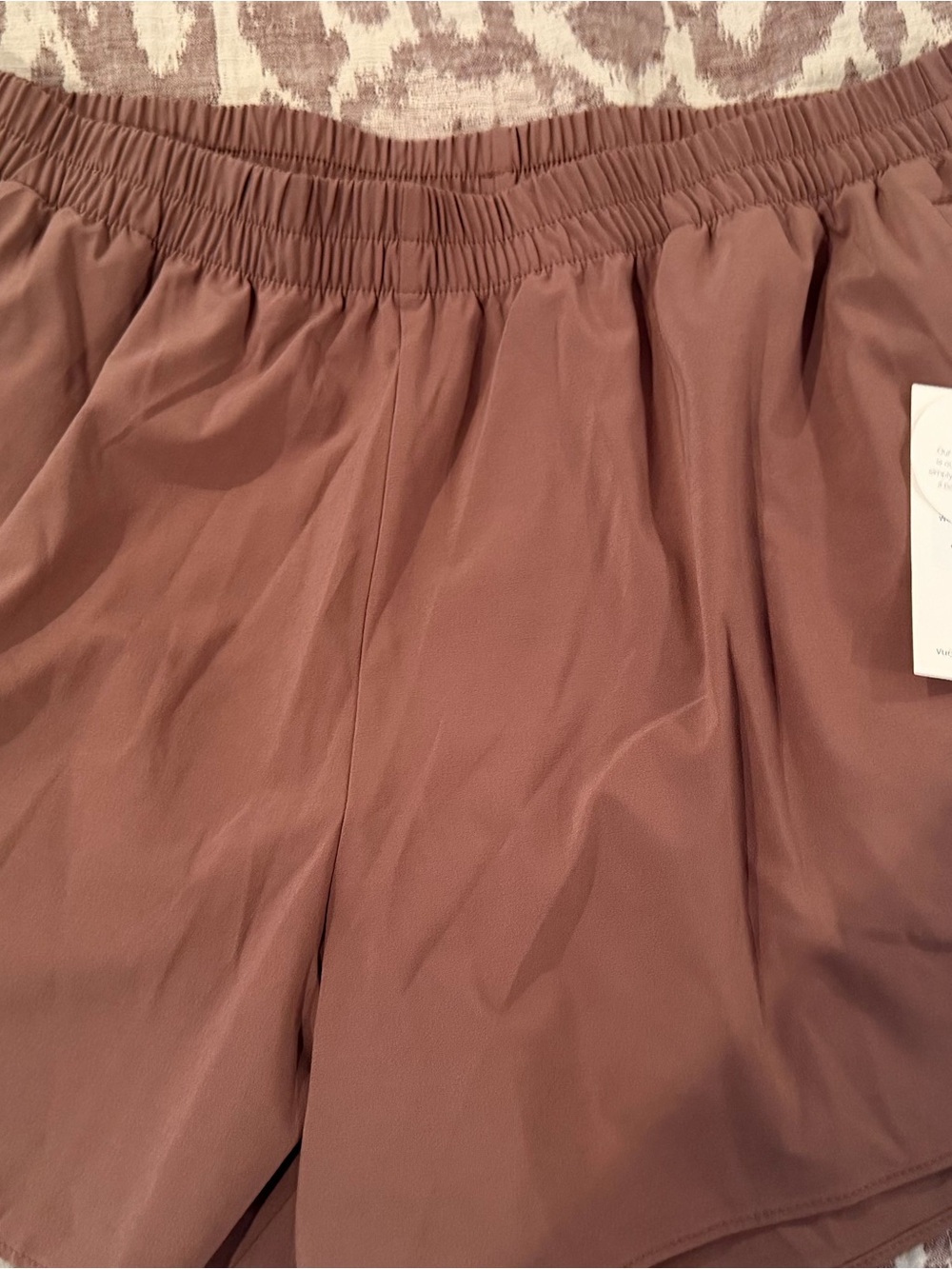 Vuori Women’s Athletic Shorts in Dusty Mauve